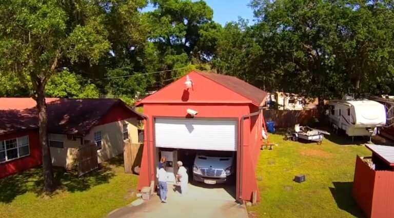 Family Visit at Mike and Deb’s. Videos from a UAV.